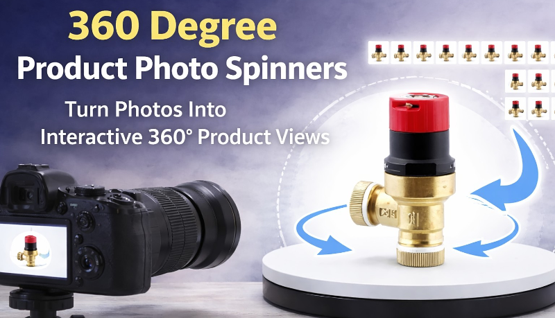360 degree photo spinner