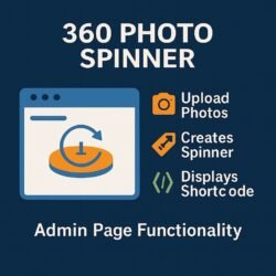 360 photo spinner wordpress plugin
