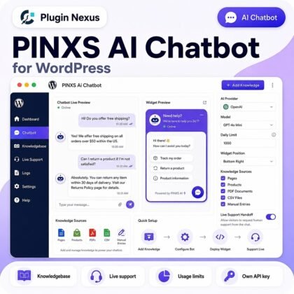 PINXS AI Chatbot