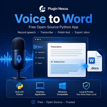 Voice to word filtered